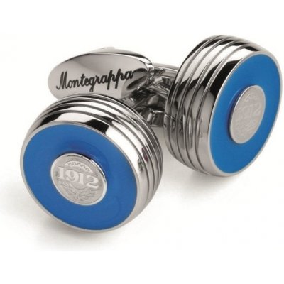 Montegrappa manžetové knoflíčky Piacere modré – Zboží Dáma