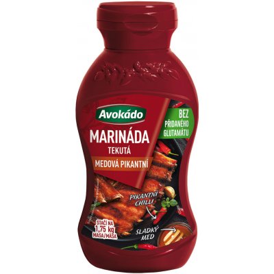 Avokádo Marináda Medová Pikantní 205 ml – Zbozi.Blesk.cz