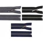 Mosazný Zip 6mm x 80cm - Odolný a Stylový - 330 modrá tmavá – Hledejceny.cz
