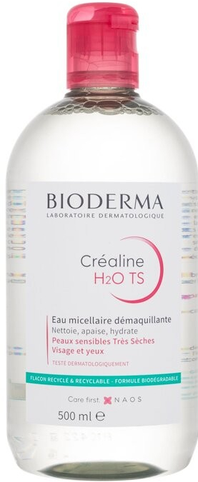 Bioderma Créaline H2O TS micelární voda 500 ml