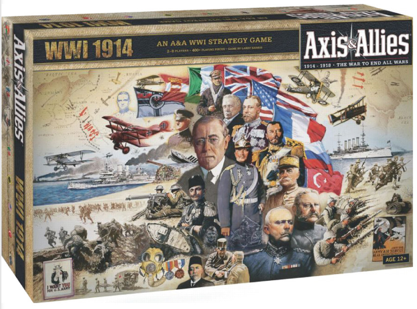 Avalon Hill Axis and Allies WWI 1914