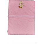 BabyMatex osuška s kapucí Maxi růžová 100x100 cm – Zboží Dáma