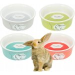 Trixie Keramická miska HELLO COMIC pro králíky 240 ml 11 cm – Zboží Dáma