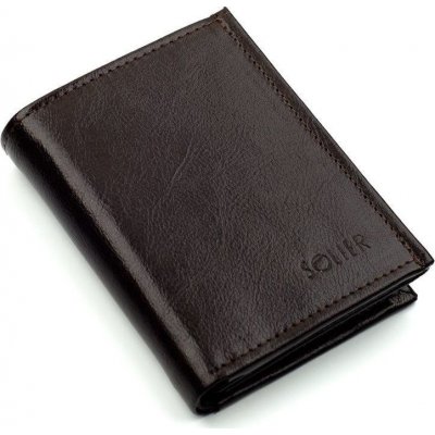 Solier Accessories Pánská peněženka SW01 Brown