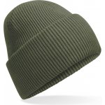 Beechfield Čepice Recycled B385R s manžetou olive green Olivová – Hledejceny.cz