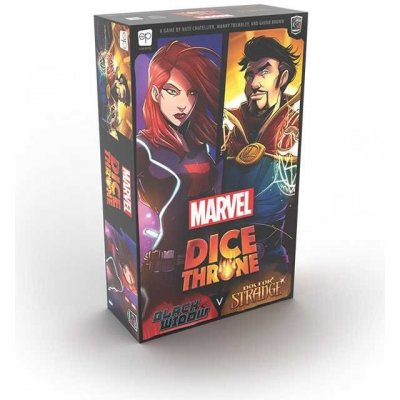 USAopoly Dice Throne Marvel 2-Hero Box 2 (Black Widow, Doctor Strange) – Zboží Mobilmania