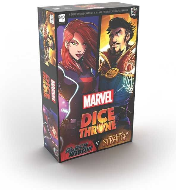 USAopoly Dice Throne Marvel 2-Hero Box 2 (Black Widow, Doctor Strange)