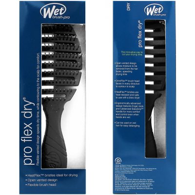 Wet Brush Pro Flex Dry Black – Hledejceny.cz