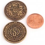 Steampunk mince herní Varianta: zlatá – Zboží Živě