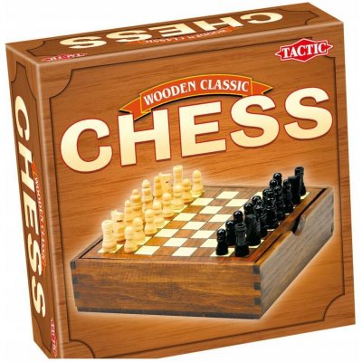 Dřevěné Klasické Šachy Tactic – Zboží Dáma