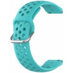 NEOGO SmartWatch Glam / Glam 2 Silicone Dots řemínek, Teal SGA007C0601 – Zbozi.Blesk.cz