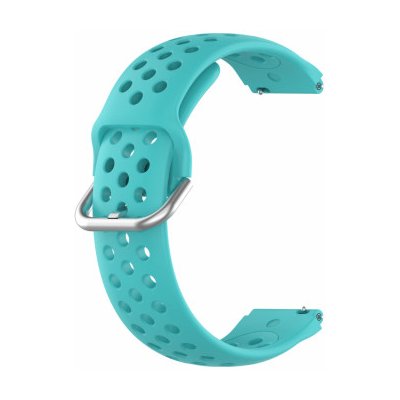 NEOGO SmartWatch Glam / Glam 2 Silicone Dots řemínek, Teal SGA007C0601 – Zbozi.Blesk.cz