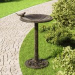 VidaXL Pítko pro ptáky plast bronzové 50 x 76 cm 9799.48223 – Hledejceny.cz