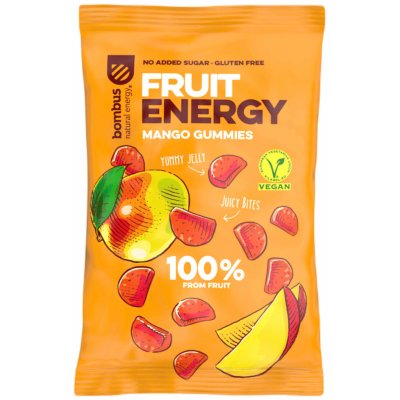 BOMBUS Fruit energy mango 35 g – Zboží Mobilmania
