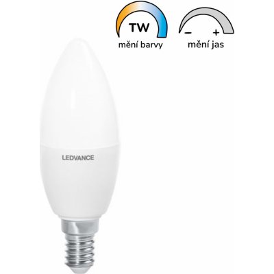 LEDVANCE Chytrá LED žárovka SUN@Home E14 4,9W 2200-5000K – Hledejceny.cz