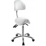 Weelko kosmetický taburet 1025A židle bílá – Zboží Dáma