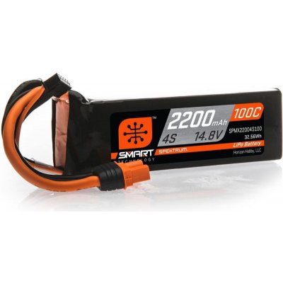 Spektrum Smart LiPo 100C IC3 14.8 V 2200 mAh – Hledejceny.cz