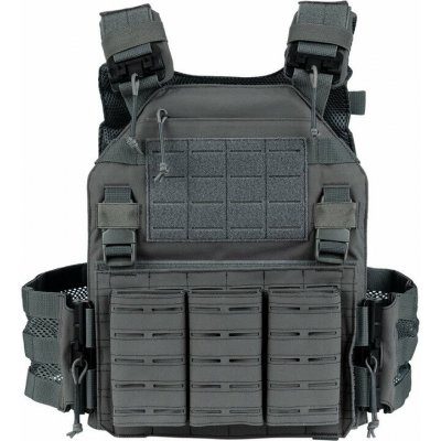 101INC Vesta QR nosič plátů lasercut šedá – Zboží Mobilmania