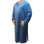 noční košile dlouhý rukáv s čepičkou modrá – Zboží Mobilmania