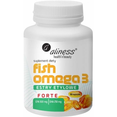 Aliness Fish Omega 3 Forte 500/250 mg 90 kapslí – Hledejceny.cz