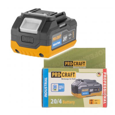 Procraft 20/4 Industrial V 4000 mAh Li-ion – Zboží Mobilmania