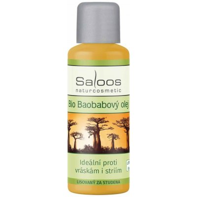 Saloos Bio Baobabový rostlinný olej lisovaný za studena 50 ml – Sleviste.cz