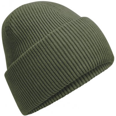 Beechfield čepice se širokou manžetou Beanie olivová – Hledejceny.cz