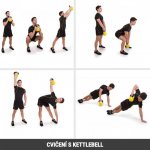 Gorilla Sports kettlebell vinylová, 8 kg – Zboží Dáma