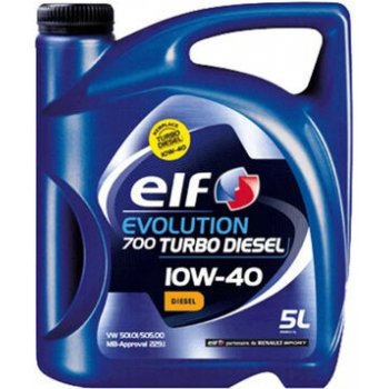 Elf Evolution 700 Turbo Diesel 10W-40 5 l