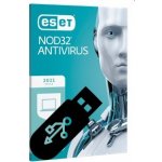 ESET NOD32 Antivirus, 1 lic. 1 rok update (EAV001U1) – Hledejceny.cz