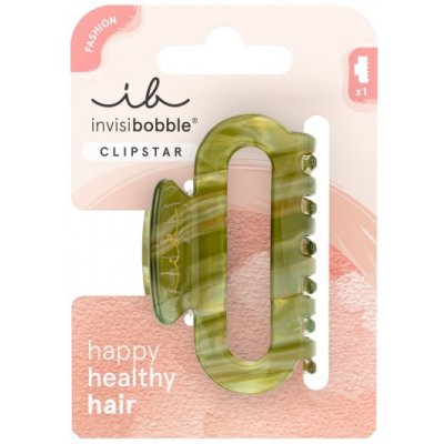 Invisibobble Clipstar M Evergreen - Skřipec do vlasů 1 ks – Zboží Dáma