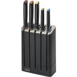 Joseph Joseph Sada nerezových nožů se stojanem a brouskem Elevate Knives Slimblock, 5 ks – Hledejceny.cz