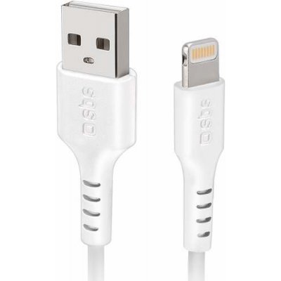SBS TECABLEUSBIP589W USB/Lightning MFI, 1m, bílý – Zbozi.Blesk.cz