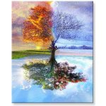 Malování podle čísel Čtvero ročních dob – Zboží Mobilmania