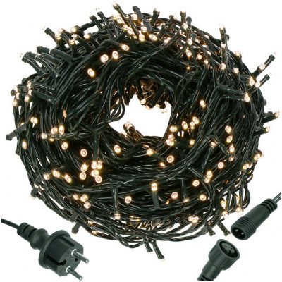 SPRINGOS LED světelný řetěz 19,5m 300LED IP44 teplá bílá