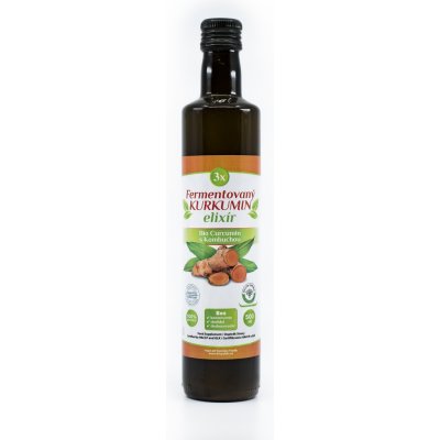 HRepublic Kurkumin s kombuchou elixír 500 ml – Hledejceny.cz