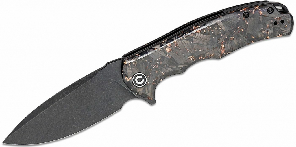 CIVIVI Praxis -Copper CF/Stonewashed 9Cr18MoV C803I