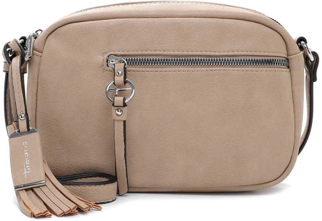 Tamaris dámská crossbody kabelka Alia tmavě béžová