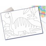 Radost v písku Šablona na pískování brachyosaurus A5 148 x 210 mm – Zboží Dáma Radost v písku Šablona na pískování brachyosaurus A5 148 x 210 mm – Zboží Dáma