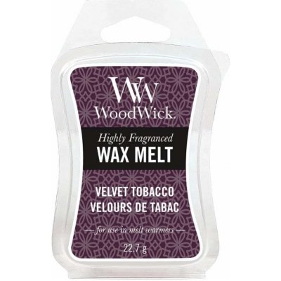 WoodWick vonný vosk Velvet Tobacco Sametový tabák 22,7 g – Hledejceny.cz