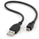 Gembird CCP-USB2-AM5P-1 USB 2.0 mini 5pin, 0,3m – Zbozi.Blesk.cz