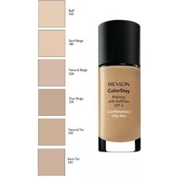 Revlon Colorstay make-up Combination Oily skin 180 Sand Beige 30 ml od 158  Kč - Heureka.cz
