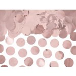 Konfety růžovo-zlatá kolečka 2,5 cm 15 g – Zboží Dáma