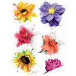 Ag Design F 1058 samolepicí dekorace na zeď Květiny rozměry 65x85cm – Zbozi.Blesk.cz