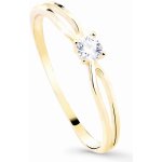 Cutie Jewellery něžný třpytivý ze zlata Z8027 10 X 1 – Zboží Mobilmania