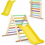 COSTWAY lezecký trojúhelník prolézačka 3 v 1 vnitřní skládací – Zboží Dáma