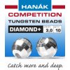 Výroba nástrahy Hanák Competition Tungstenové Hlavičky Diamond Stříbrné 2,5 mm