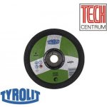 Tyrolit Basic Kotouč brousící flex T27 125 x 6 x 22,2 mm C30SB80 222889 – Hledejceny.cz
