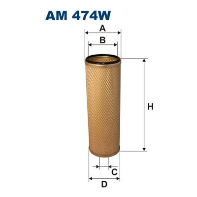 Vzduchový filtr Filtron AM474W – Hledejceny.cz