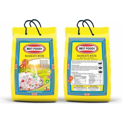 Best foods Basmati Rýžě 5 kg – Hledejceny.cz